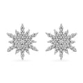 Diamond Accent Star Stud Earrings in Platinum & 14K Yellow Gold Over Sterling Silver - Sticky add to cart bar