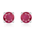 Natural Chrome Diopside Solitaire Stud Earrings in Platinum Over Sterling Silver 1.15 ctw - Sticky add to cart bar