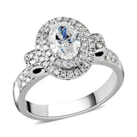 18K White Gold Diamond Cluster Ring 6.7 Grams (Delivered in 10-12 Business Days) 1.50 ctw