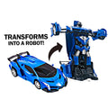 Flipo- Automotion - Shape-Shifting Robot R/C Car Blue - Sticky add to cart bar