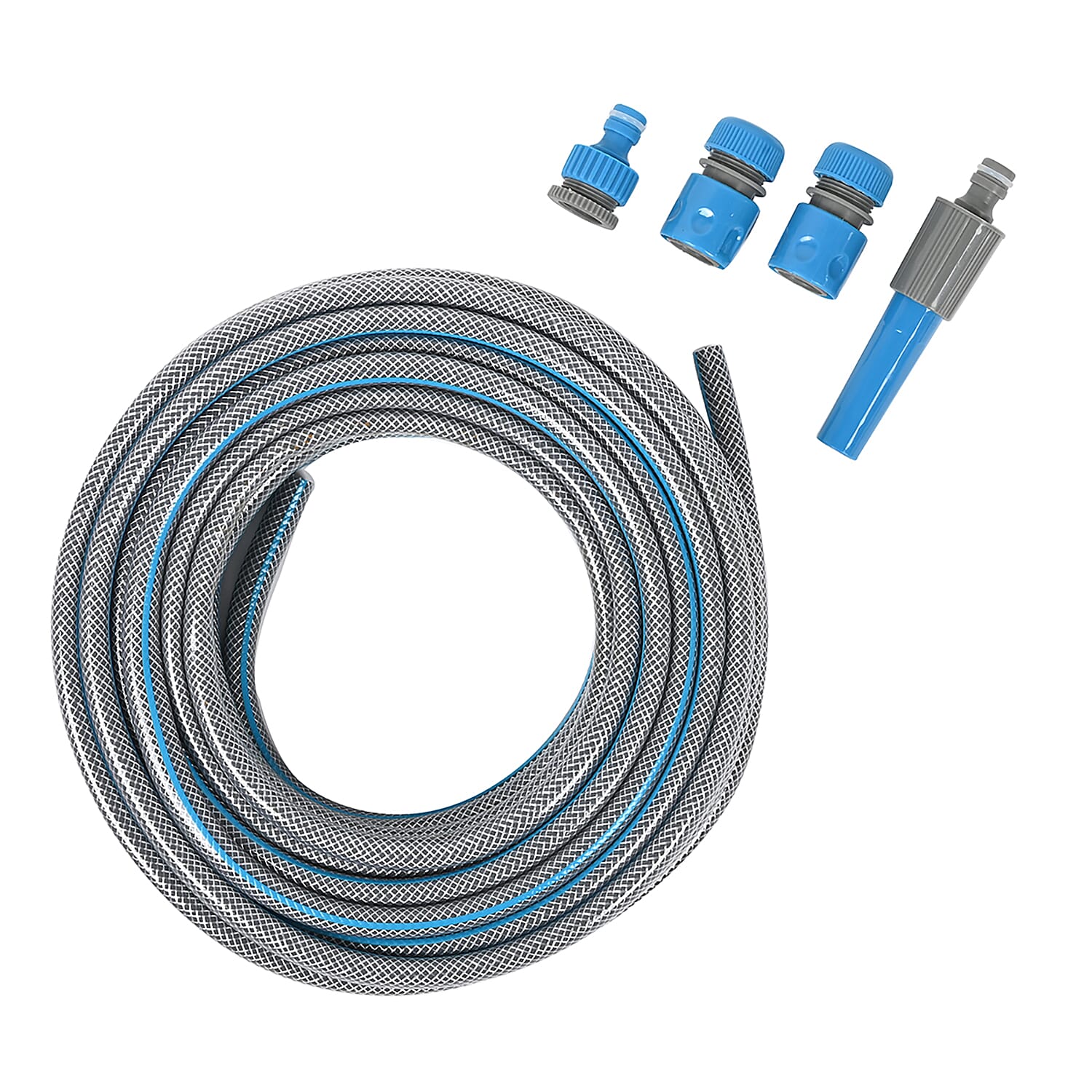 15m Garden Hose and Connectors