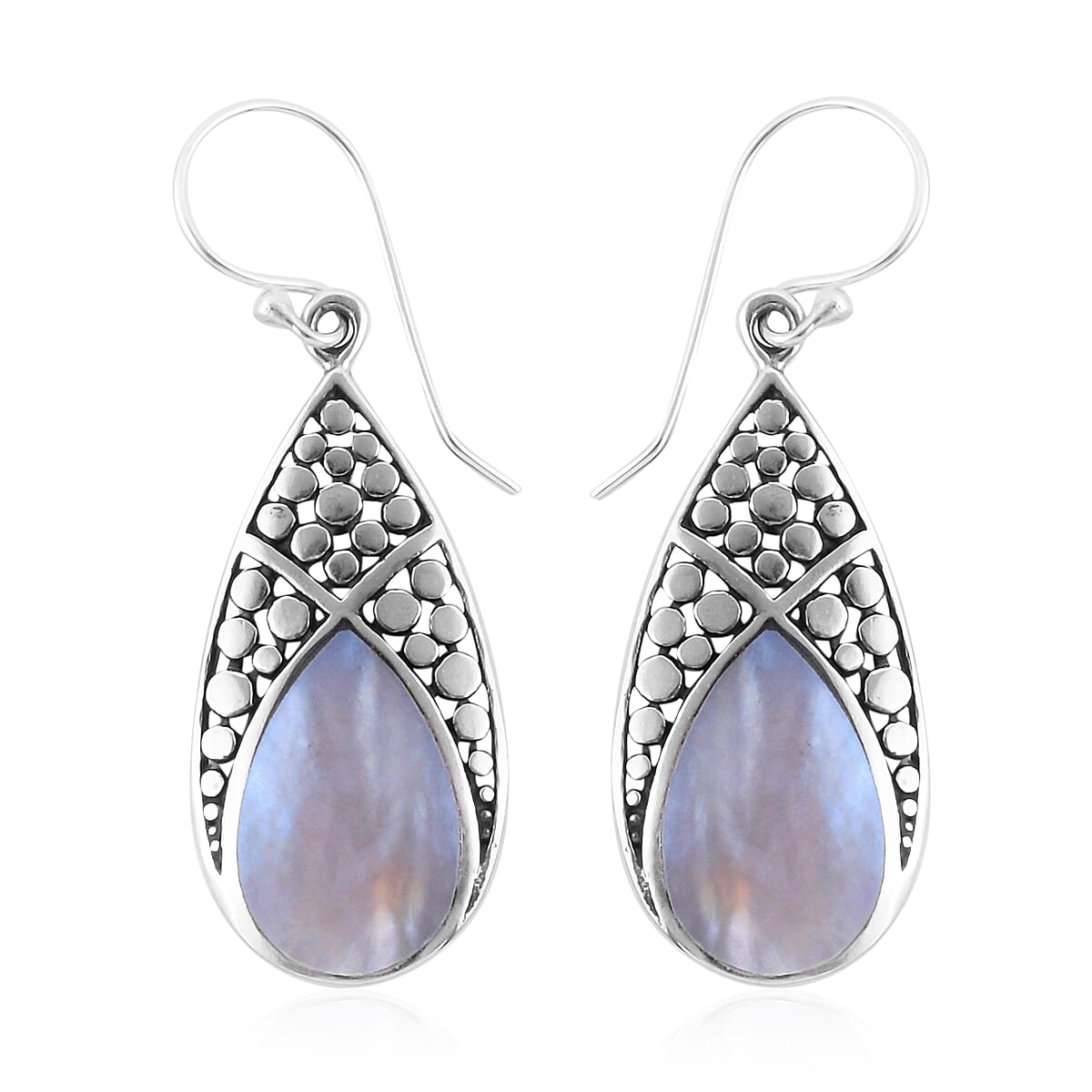 Prbble Drop Earrings in Sterling Silver