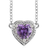 Simulated Purple Diamond