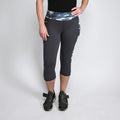 MARIKA Charcoal & Blue Camouflage Print Capri Legging - Large - Sticky add to cart bar