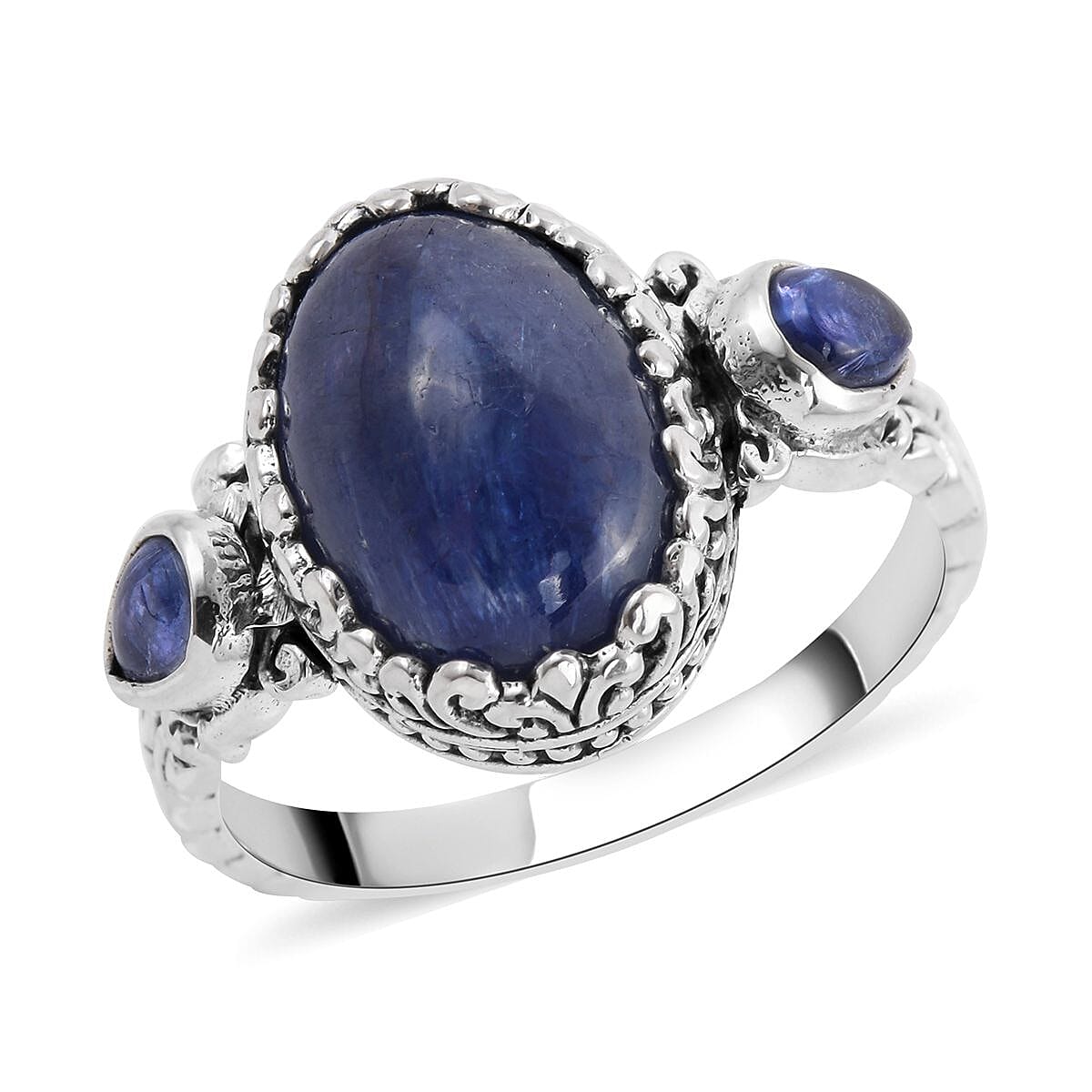 BALI LEGACY Tanzanite Ring in Sterling Silver 7.5 Grams 8.00 ctw