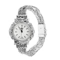 Doorbuster BALI LEGACY EON 1962 Swiss Movement Sterling Silver Bracelet Watch (7.0 In) (26mm) (45 g) - Sticky add to cart bar