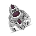 Niassa Ruby (FF) 2.30 ctwz Ring in Sterling Silver (Size 5.5) - Sticky add to cart bar