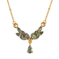 Narsipatnam Alexandrite Necklace 18 Inches in Vermeil Yellow Gold Over Sterling Silver 1.00 ctw - Sticky add to cart bar