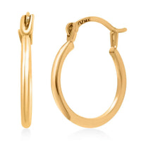 14K Yellow Gold Earrings, Gold Hoops, Fancy Hoops, Wedding Jewelry For Women
