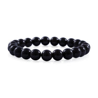 Mozambique Garnet Beaded Stretch Bracelet 75.00 ctw