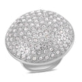 Austrian Crystal Ring in Stainless Steel - Sticky add to cart bar