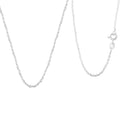 Italian Sterling Silver New Brillantina Chain Necklace 20 Inches 2.30 Grams - Sticky add to cart bar