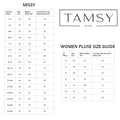 TAMSY Navy Abstract Pattern Long Sleeve Empire Dress - (S) - Sticky add to cart bar
