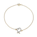 Luxoro 14K Yellow Gold G-H I2 Diamond Bracelet (7.25 In) 0.15 ctw - Sticky add to cart bar