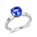 Rhapsody 950 Platinum AAAA Tanzanite and E-F VS Diamond Ring 5.70 Grams 2.50 ctw (Delivery in 10-15 Business Days) - Sticky add to cart bar
