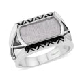 Marvelous Meteorite Classic Men's Ring in Sterling Silver - Sticky add to cart bar