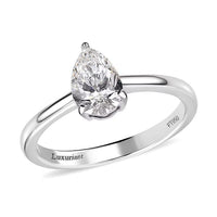 Rhapsody 950 Platinum Luxuriant Lab Grown Diamond (E-F, VS) Solitaire Ring 1.00 ctw (Del. in 15-20 Days)