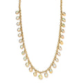 Premium Ethiopian Welo Opal Necklace 18 Inches in Vermeil Yellow Gold Over Sterling Silver 10.00 ctw - Sticky add to cart bar