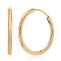 Circluar Hoop Earrings in Stainless Steel - Sticky add to cart bar
