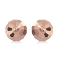 Platinum Over Sterling Silver Stud Earrings - Sticky add to cart bar