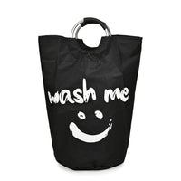 Black Laundry Bag with Aluminum Handle (15"x28.35")