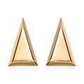 Luxoro 10K Yellow Gold Triangle Shape Stud Earrings 1.25 Grams - Sticky add to cart bar