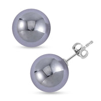Terahertz Solitaire Stud Earrings in Rhodium Over Sterling Silver 22.50 ctw