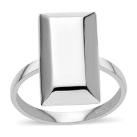 Doorbuster Sterling Silver Bar Ring 3.15 Grams