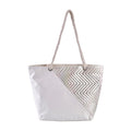 Ivory Color Ployester Tote Bag (20.8"x14.5"x6.3") - Sticky add to cart bar