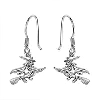 Platinum Over Sterling Silver Dangle Earrings (3.50 g)