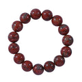 Red Jasper Beaded Stretch Bracelet 200.00 ctw - Sticky add to cart bar