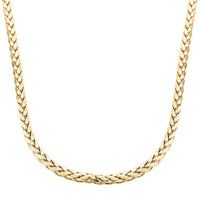 2.5mm Palma Chain Necklace 16 Inches in 10K Yellow Gold