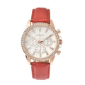STRADA Austrian Crystal Japanese Movement Watch in Faux Leather Strap - Sticky add to cart bar