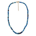 Prussanite Beaded Necklace 18-20 Inches in Vermeil Yellow Gold Over Sterling Silver 150.00 ctw - Sticky add to cart bar