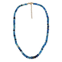 Prussanite Beaded Necklace 18-20 Inches in Vermeil Yellow Gold Over Sterling Silver 150.00 ctw