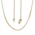 22K Yellow Gold Franco Chain Necklace with Bolo Extender 20 Inches 9 Grams - Sticky add to cart bar