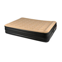 Closeout Beige Air Bed with Built-in Electric Pump