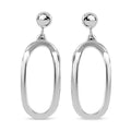 Paper Clip Earrings in Sterling Silver 8.15 Grams - Sticky add to cart bar