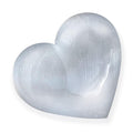 White Selenite Crystal Heart - Sticky add to cart bar