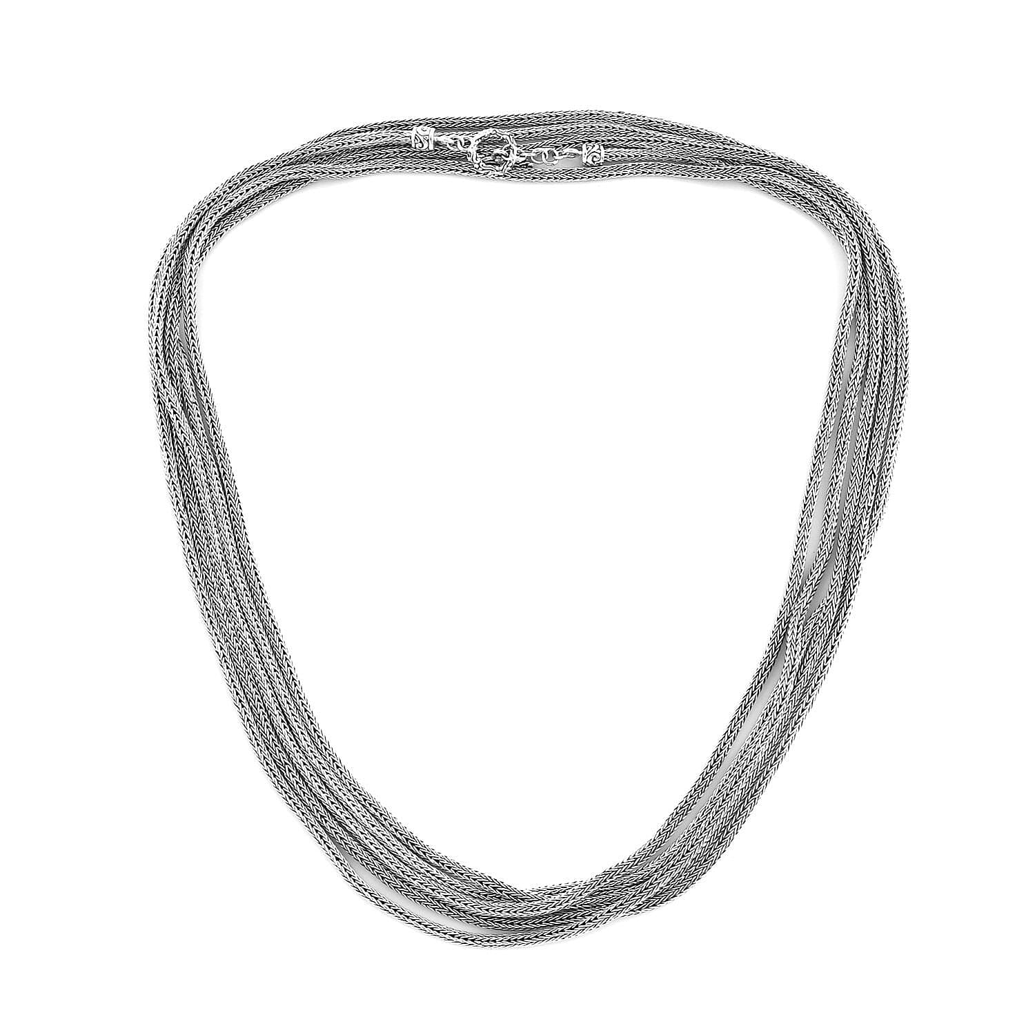Doorbuster Bali Legacy Sterling Silver Tulang Naga Necklace (36 Inches) (33.15 g)