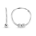 950 Platinum Hoop Earrings 4.70 Grams - Sticky add to cart bar
