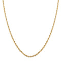 2mm Rope Chain Necklace in 10K Yellow Gold 1.70 Grams 22 Inches - Sticky add to cart bar