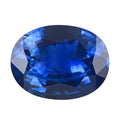Certified and Appraised AAAA Ceylon Blue Sapphire (Oval Free Size) 1.00 ctw - Sticky add to cart bar