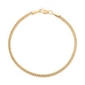 10K Yellow Gold 1.8mm Fancy Palma Bracelet (6.00 In) 1.50 Grams - Sticky add to cart bar