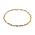 Seta Corda Italian 10K Yellow Gold 2.7mm Chain Bracelet (7.50 In) 1.45 Grams - Sticky add to cart bar