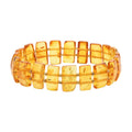 Golden Baltic Amber Beaded Stretch Bracelet - Sticky add to cart bar