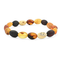 Baltic Amber Stretch Bracelet 48.00 ctw