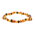 Autumn Baltic Amber Beaded Stretch Bracelet - Sticky add to cart bar