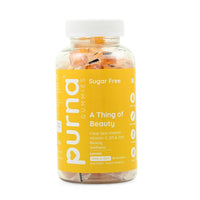 Purna Sugar Free Lemons Flavored Vitamin C Gummies (60 Gummies)