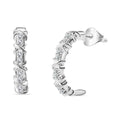 Simulated Diamond 0.30 ctw Stud Earrings in Sterling Silver - Sticky add to cart bar